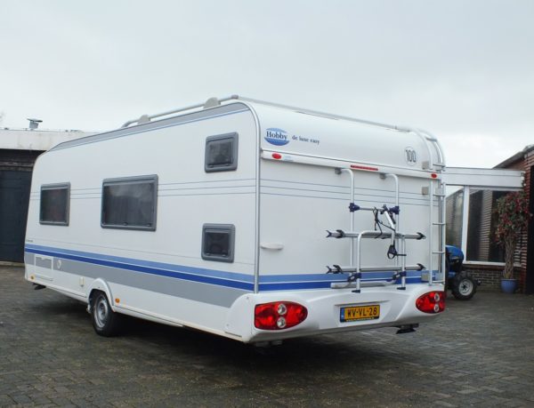 HOBBY De luxe Easy 560 KMFE bj.2004, met MOVER en VOORTENT - Afbeelding 3
