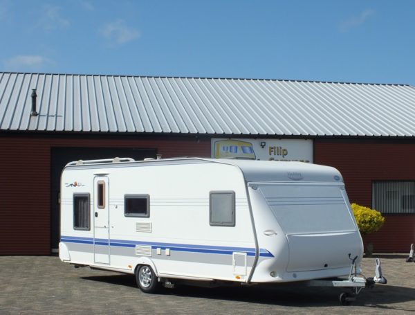 HOBBY De luxe Easy 560 KMFe bj.2006, met MOVER, VOORTENT, EXTRA BREED - Afbeelding 2
