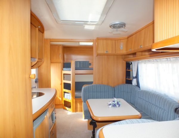 HOBBY De luxe Easy 560 KMFe bj.2006, met MOVER, VOORTENT, EXTRA BREED - Afbeelding 12
