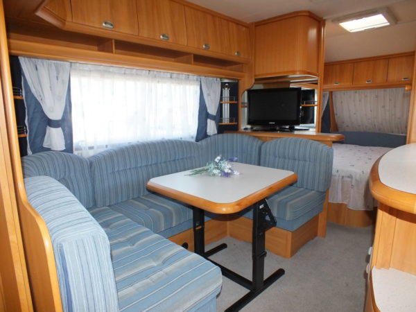 HOBBY De luxe Easy 560 KMFe bj.2006, met MOVER, VOORTENT, EXTRA BREED - Afbeelding 16
