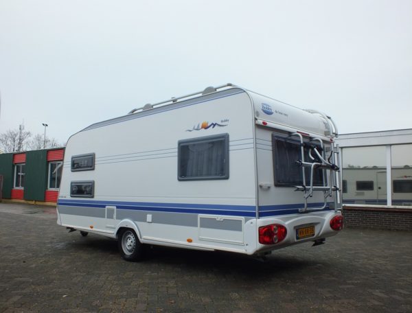 HOBBY De luxe Easy 495 UK bj.2004, met KINDERKAMER, VOORTENT - Afbeelding 4