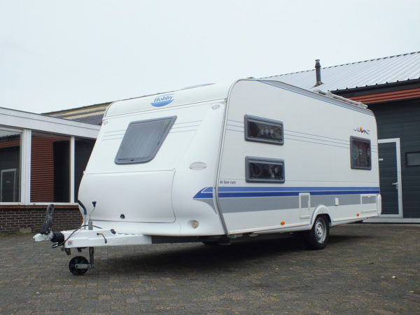 HOBBY De luxe Easy 495 UK bj.2004, met KINDERKAMER, VOORTENT - Afbeelding 3