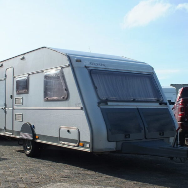 KIP Grey Line 47 T bj.95, met STAPELBED en VOORTENT