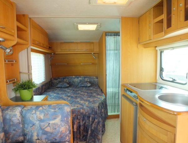 ADRIA Unica B 432 PX bj.2001, FRANS BED, BRAND voortent - Afbeelding 5