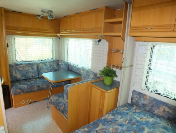ADRIA Unica B 432 PX bj.2001, FRANS BED, BRAND voortent - Afbeelding 9