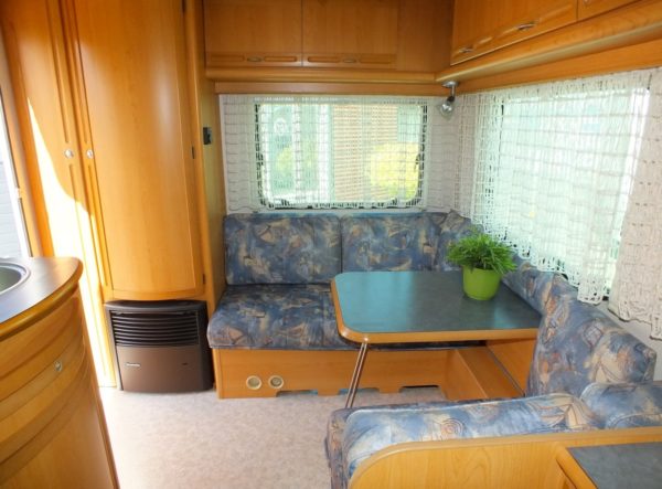 ADRIA Unica B 432 PX bj.2001, FRANS BED, BRAND voortent - Afbeelding 10