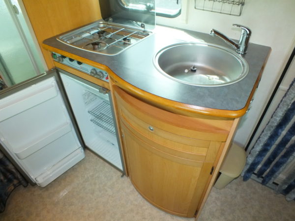 ADRIA Unica B 432 PX bj.2001, FRANS BED, BRAND voortent - Afbeelding 15