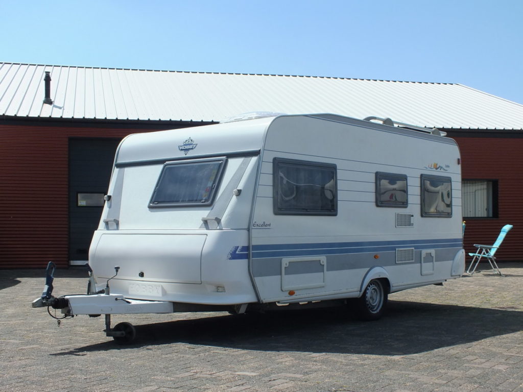 Hobby excellent easy 460 ufe bj 2001 frans bed voortent