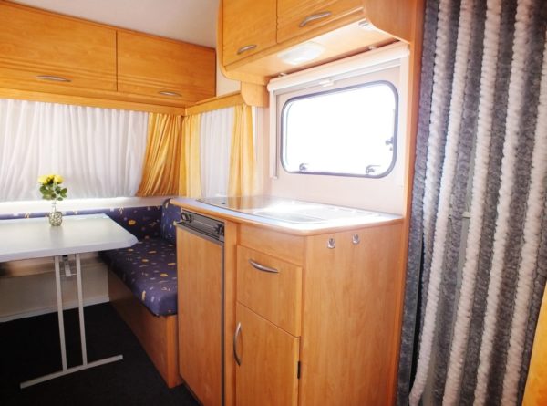 CARAVELAIR Antares Luxe 375 bj.2004, STAPELBED, LICHTGEWICHT - Afbeelding 12