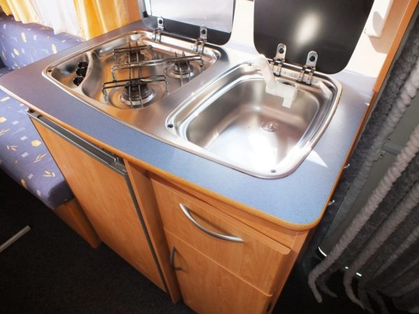 CARAVELAIR Antares Luxe 375 bj.2004, STAPELBED, LICHTGEWICHT - Afbeelding 15