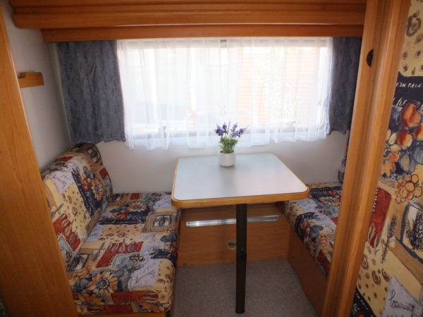 KNAUS Sudwind bj.97, LICHTGEWICHT, met STAPELBED en VOORTENT - Afbeelding 9