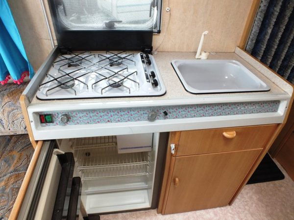 ADRIA OPTIMA, bj.94, stapelbed, vaste wc, voortent, luifel - Afbeelding 6