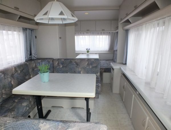 HOBBY Elegance 495 TQM bj.95, VOORTENT EXTRA DIEP en luifel - Afbeelding 5