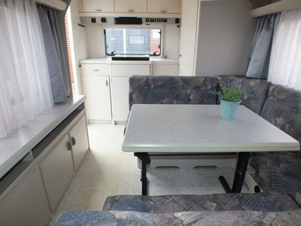 HOBBY Elegance 495 TQM bj.95, VOORTENT EXTRA DIEP en luifel - Afbeelding 9