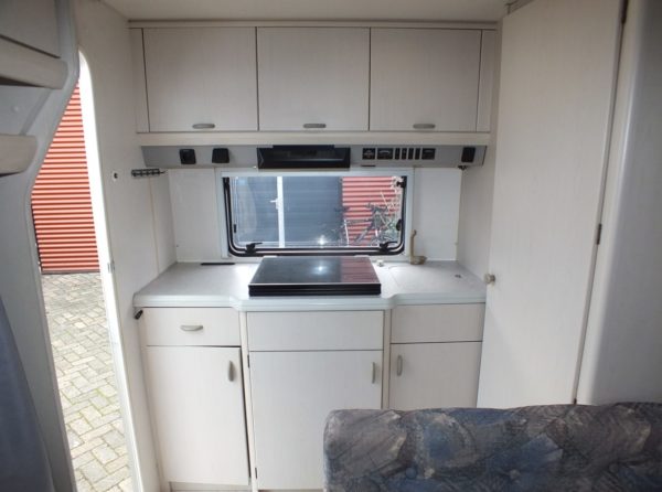 HOBBY Elegance 495 TQM bj.95, VOORTENT EXTRA DIEP en luifel - Afbeelding 12