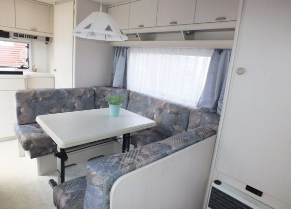 HOBBY Elegance 495 TQM bj.95, VOORTENT EXTRA DIEP en luifel - Afbeelding 10