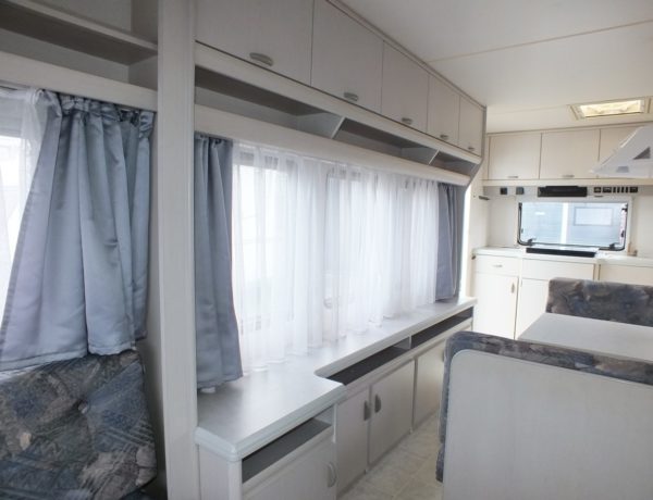 HOBBY Elegance 495 TQM bj.95, VOORTENT EXTRA DIEP en luifel - Afbeelding 22