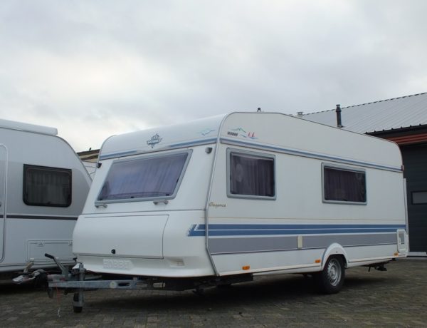 HOBBY Elegance 495 TQM bj.95, VOORTENT EXTRA DIEP en luifel - Afbeelding 2