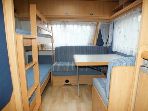 HOBBY De luxe Easy 495 uk bj.2003, met KINDERKAMER, VOORTENT - Afbeelding 9