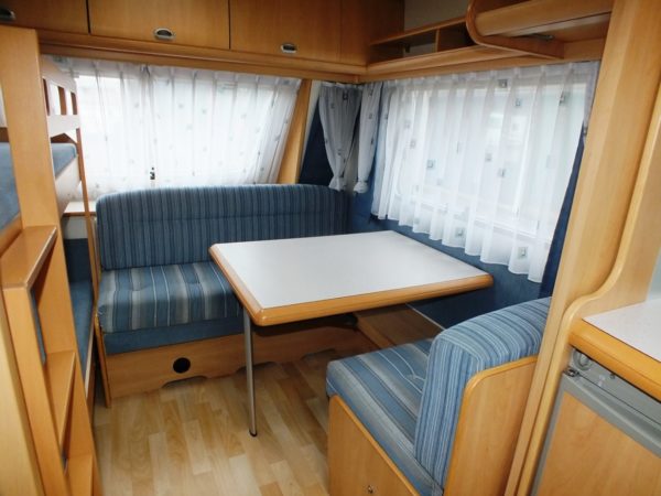 HOBBY De luxe Easy 495 uk bj.2003, met KINDERKAMER, VOORTENT - Afbeelding 10