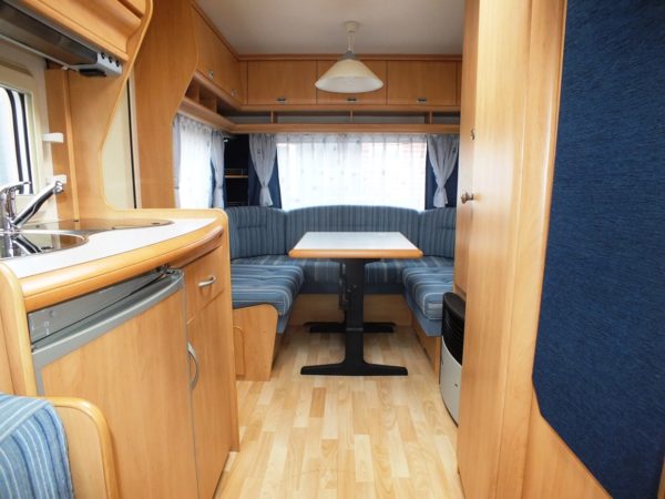HOBBY De luxe Easy 495 uk bj.2003, met KINDERKAMER, VOORTENT - Afbeelding 5