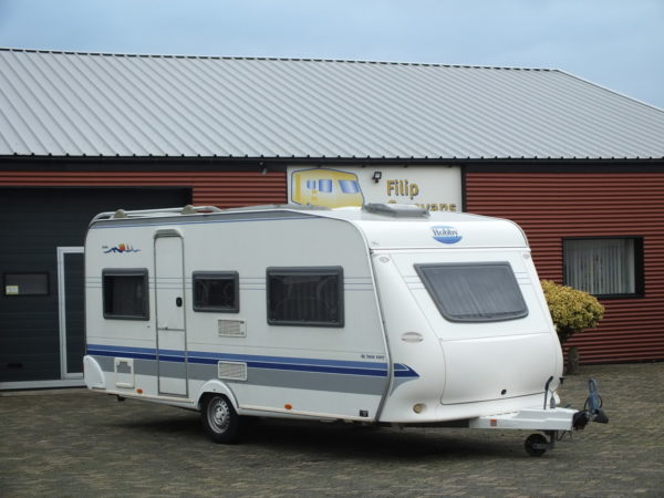 HOBBY De luxe Easy 495 uk bj.2003, met KINDERKAMER, VOORTENT