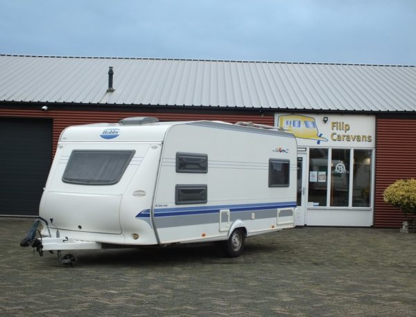 HOBBY De luxe Easy 495 uk bj.2003, met KINDERKAMER, VOORTENT - Afbeelding 2