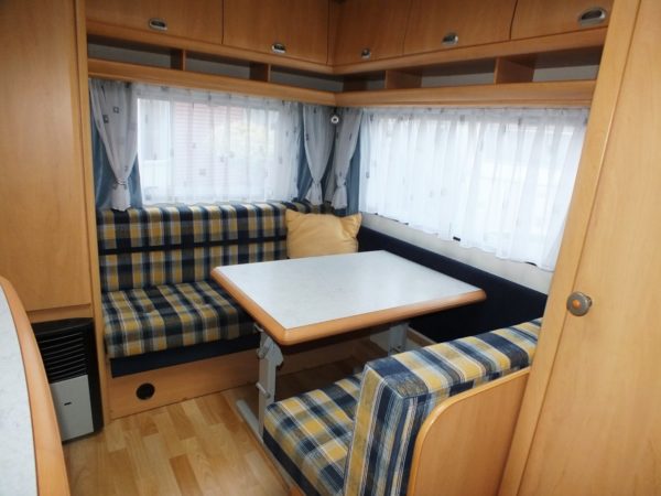 HOBBY De luxe Easy 440 SF bj.2002, TOP STAAT, met VOORTENT - Afbeelding 10