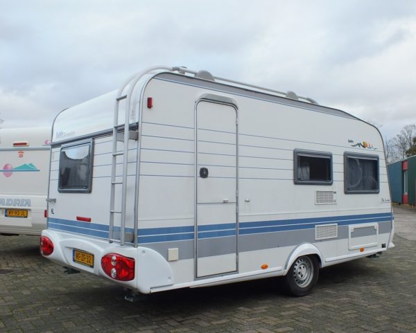 HOBBY De luxe Easy 440 SF bj.2002, TOP STAAT, met VOORTENT - Afbeelding 3