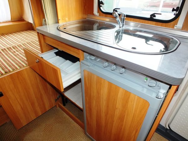 Burstner Flipper 435 TS, bj. 2007 lichtgewicht met voortent - Afbeelding 14