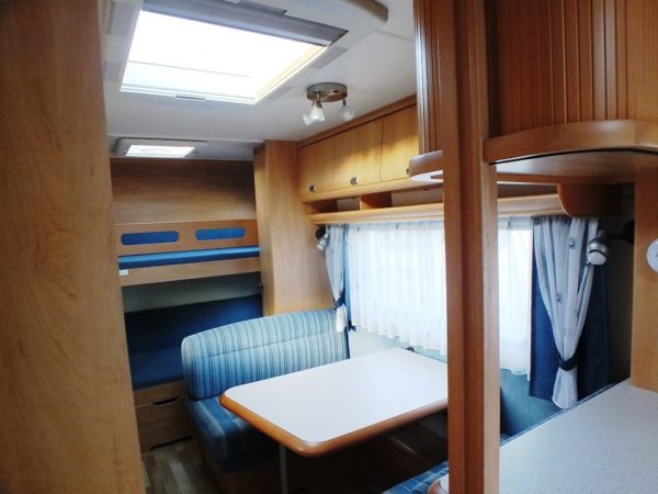 HOBBY DE LUXE EASY 500 KMFE, bj. 2004   5 SLAAPPLAATSEN  met DOUCHE en THULE OMNISTOR CASSETE LUIFEL!!! - Afbeelding 21