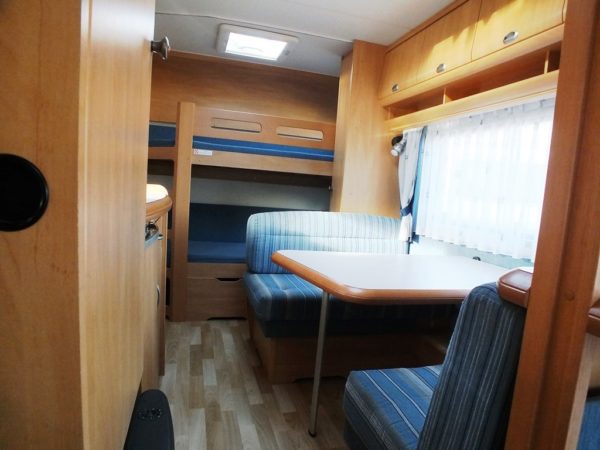 HOBBY DE LUXE EASY 500 KMFE, bj. 2004   5 SLAAPPLAATSEN  met DOUCHE en THULE OMNISTOR CASSETE LUIFEL!!! - Afbeelding 20