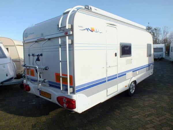 HOBBY DE LUXE EASY 500 KMFE, bj. 2004   5 SLAAPPLAATSEN  met DOUCHE en THULE OMNISTOR CASSETE LUIFEL!!! - Afbeelding 6