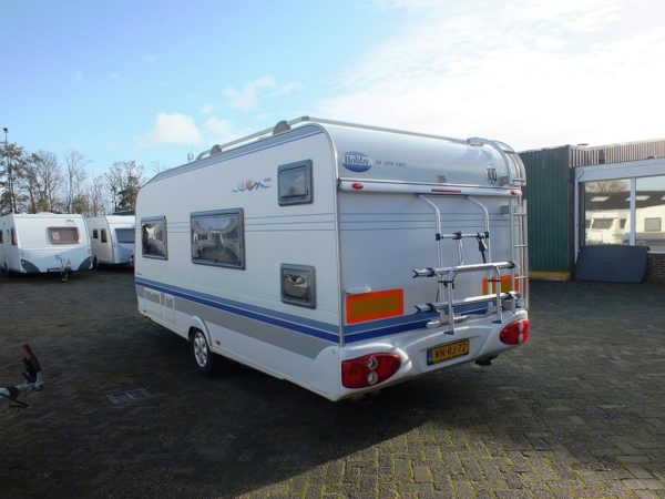 HOBBY DE LUXE EASY 500 KMFE, bj. 2004   5 SLAAPPLAATSEN  met DOUCHE en THULE OMNISTOR CASSETE LUIFEL!!! - Afbeelding 3