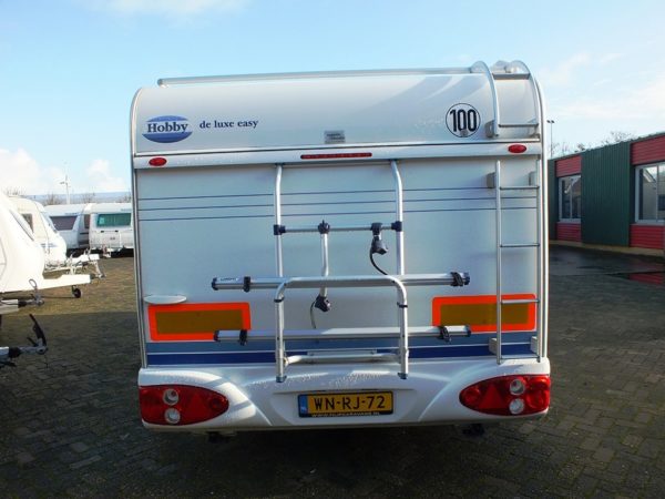 HOBBY DE LUXE EASY 500 KMFE, bj. 2004   5 SLAAPPLAATSEN  met DOUCHE en THULE OMNISTOR CASSETE LUIFEL!!! - Afbeelding 2