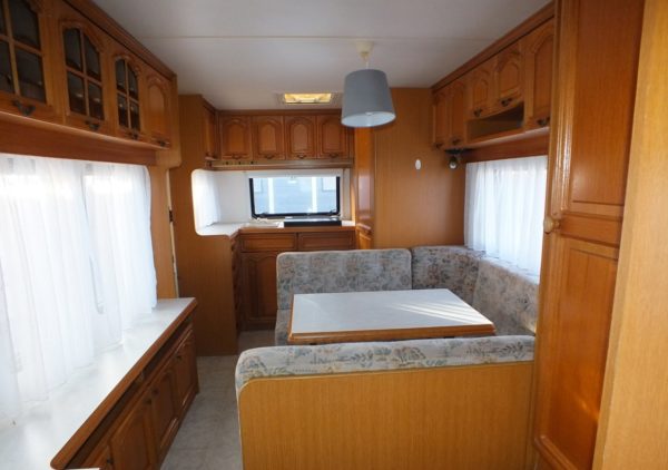 HOBBY Prestige 520 TQM bj.95, met VOORTENT 3.5 meter diep - Afbeelding 7