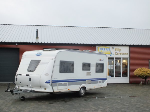 HOBBY Excellent Easy 495 UFE bj.2006, met VOORTENT en LUIFEL - Afbeelding 2