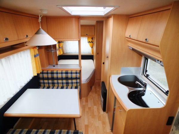 HOBBY De Luxe 500 KMFE bj.2001, met BRAND VOORTENT - Afbeelding 5