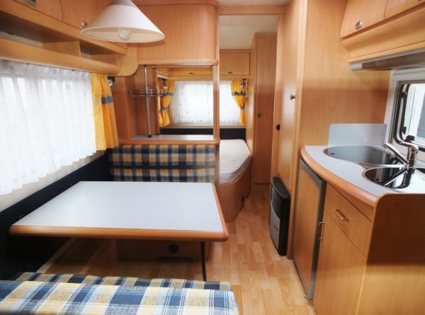 HOBBY De Luxe 500 KMFE bj.2001, met BRAND VOORTENT - Afbeelding 6