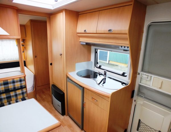 HOBBY De Luxe 500 KMFE bj.2001, met BRAND VOORTENT - Afbeelding 15