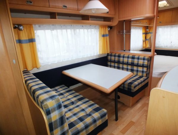 HOBBY De Luxe 500 KMFE bj.2001, met BRAND VOORTENT - Afbeelding 12