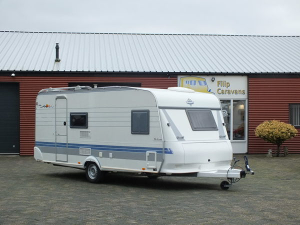 HOBBY De Luxe 500 KMFE bj.2001, met BRAND VOORTENT