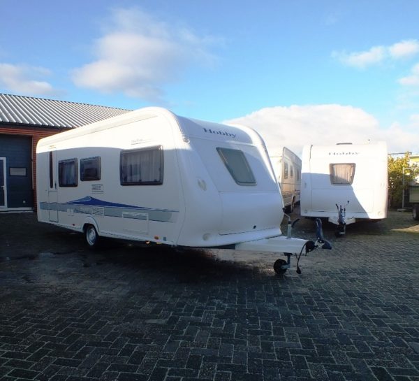 Hobby Excellent 540 KMFE, bj.2009 Met VOORTENT