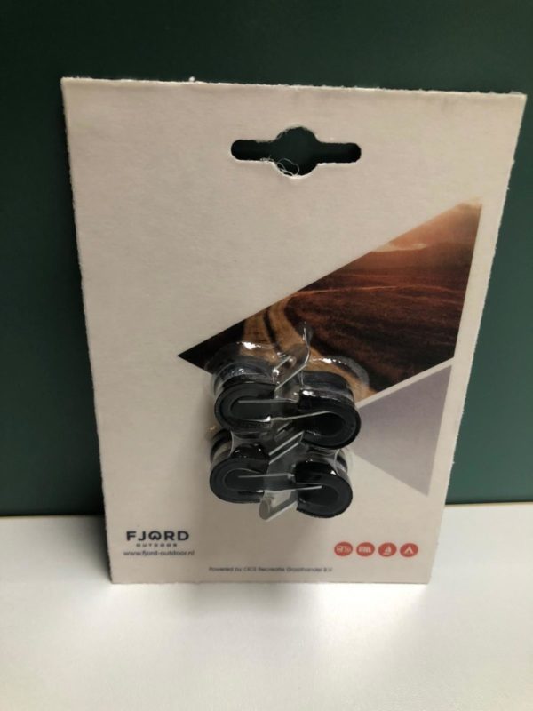 Bevestig. zadel + rubber 8mm a4 stuks