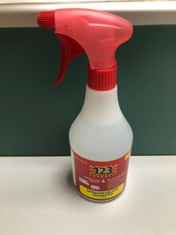 123 gebruiksklare shampoo