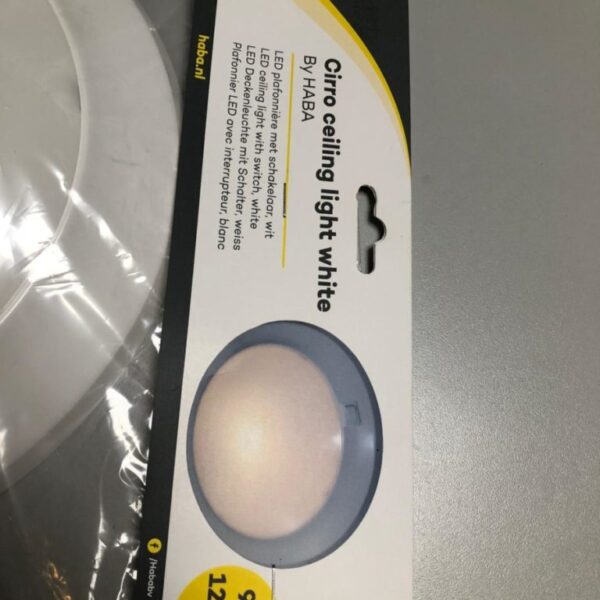 led plafondlamp met schakelaar wit