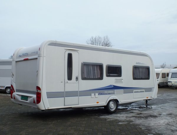 HOBBY Excellent 540 KMFE bj.2009, 6 SLAAPPLAATSEN, VOORTENT - Afbeelding 4