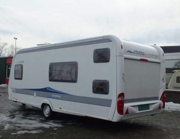 HOBBY Excellent 540 KMFE bj.2009, 6 SLAAPPLAATSEN, VOORTENT - Afbeelding 3