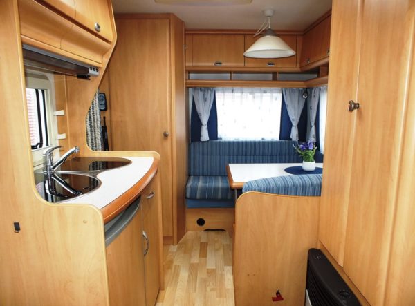 HOBBY de luxe easy bj.2003, met MOVER, VOORTENT, LUIFEL - Afbeelding 8