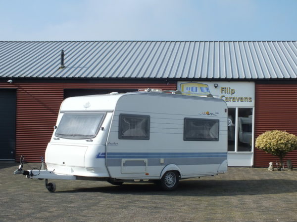 HOBBY EXCELLENT EASY bj.2000, met voortent, uitbouw, luifel - Afbeelding 2
